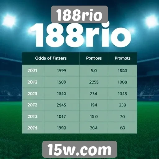 Comparativo entre 188rio e concorrentes do setor